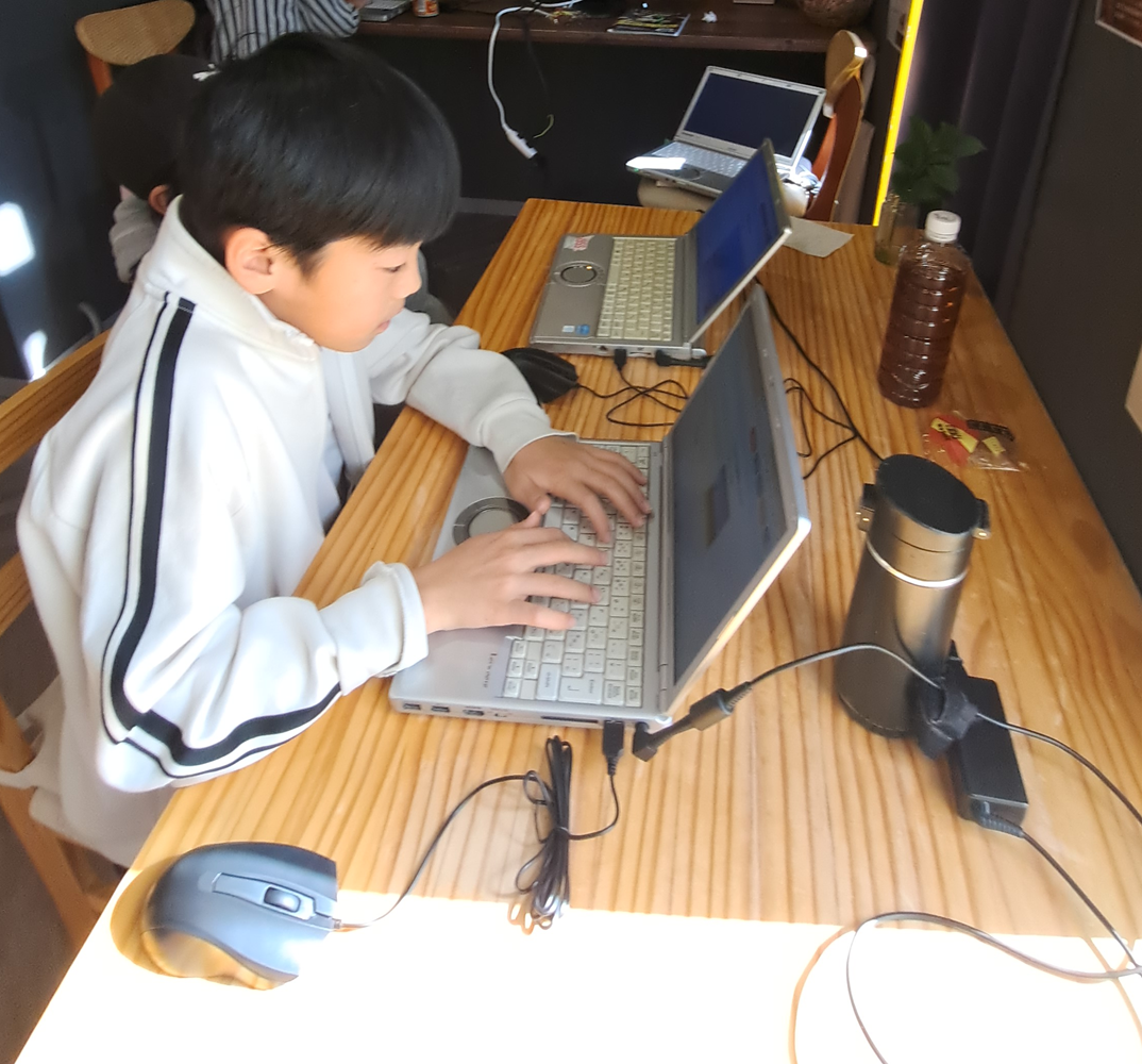 教室終了後の充実した表情